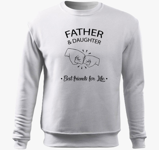 Apa és lánya belebújós pulóver...