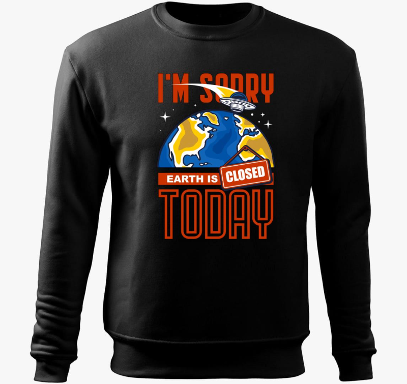 A Föld zárva tart belebújós pulóver