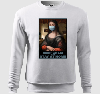 Maszkos Mona Lisa belebújós pulóver