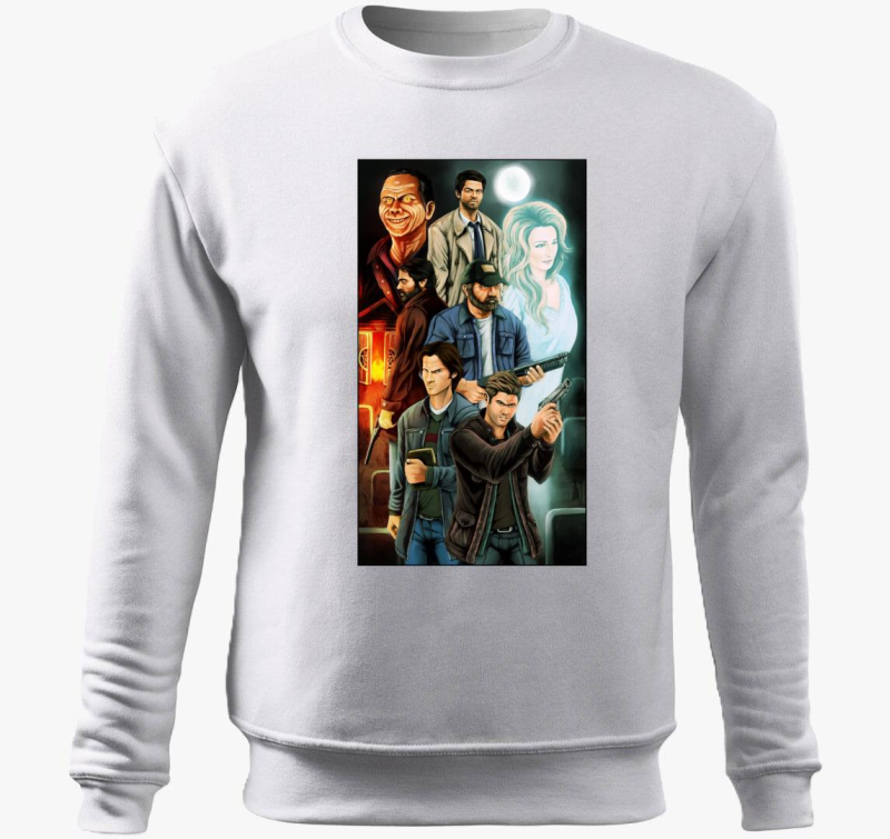 Supernatural belebújós pulóver