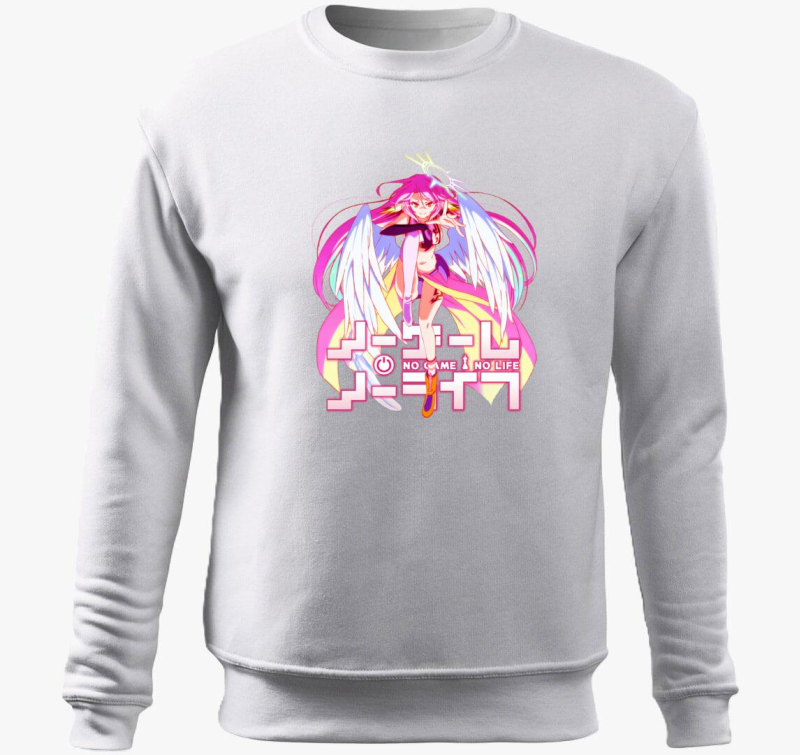 No Game No Life Jibril belebújós pulóver