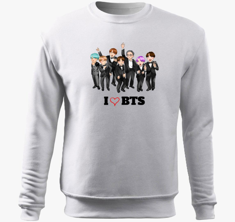 BTS 2.0 belebújós pulóver