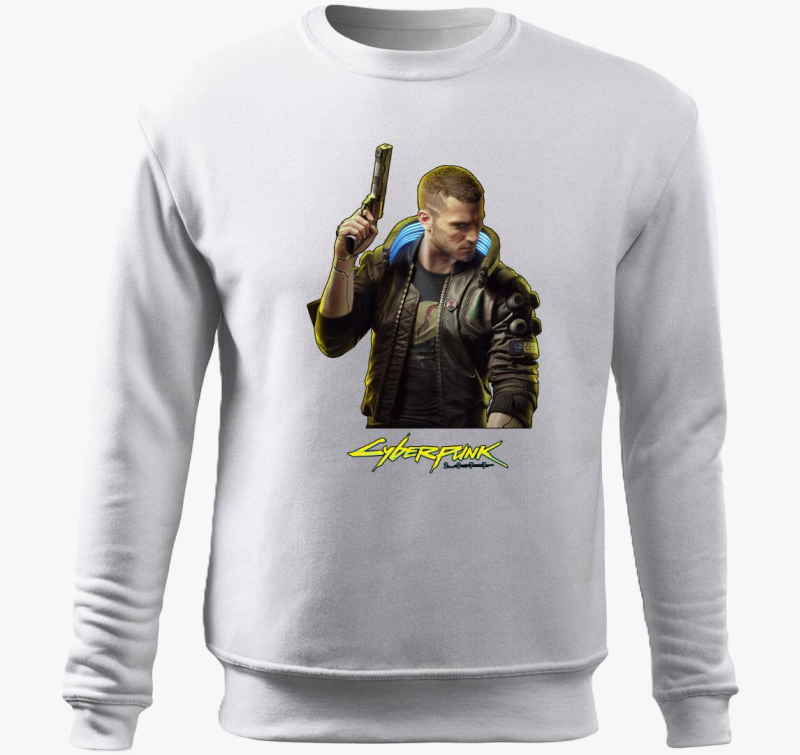 Cyberpunk 2077 Karakter belebújós pulóver