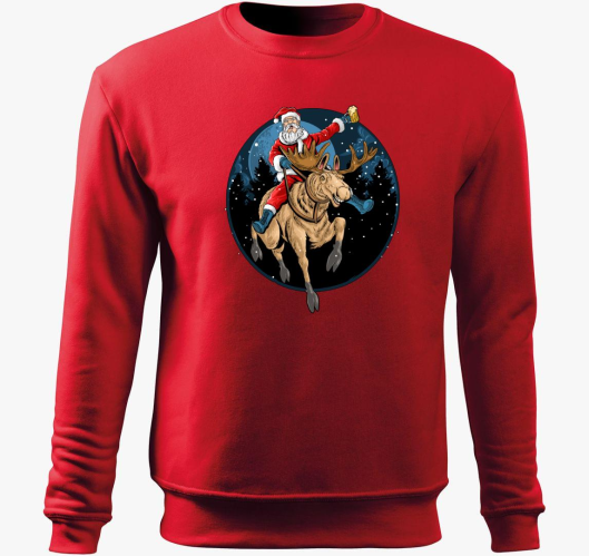 Menő Mikulás belebújós pulóver...