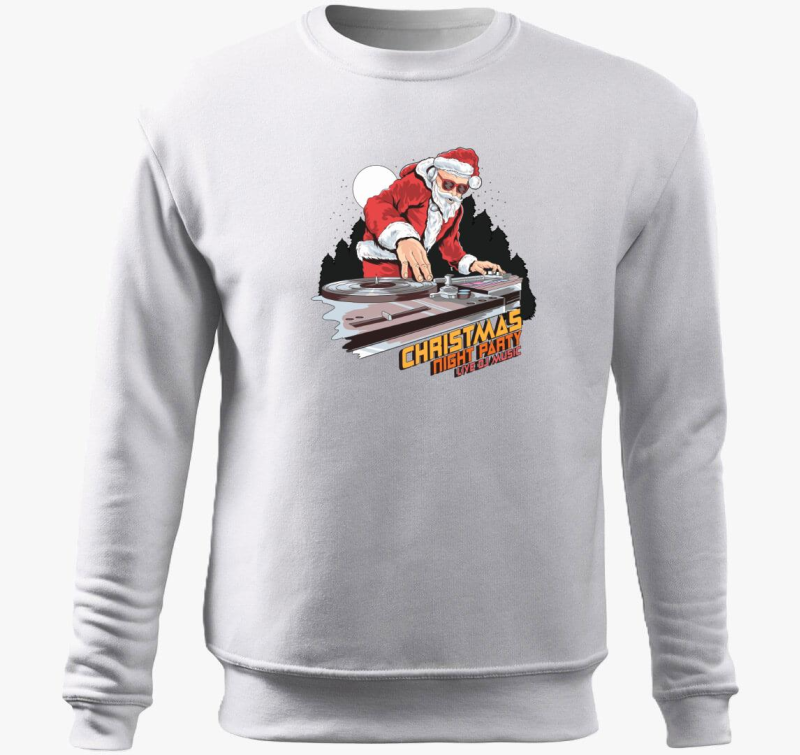 DJ mikulás 2.0 belebújós pulóver