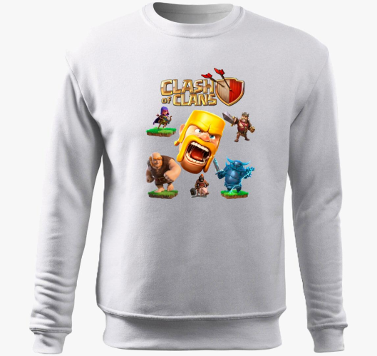 Clash of clans belebújós pulóv...