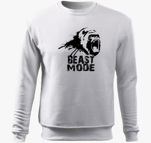 Beast Mode belebújós pulóver...