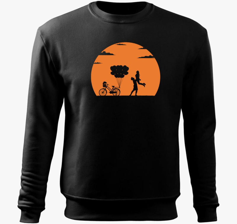 Szerelmespár Valentin napi belebújós pulóver