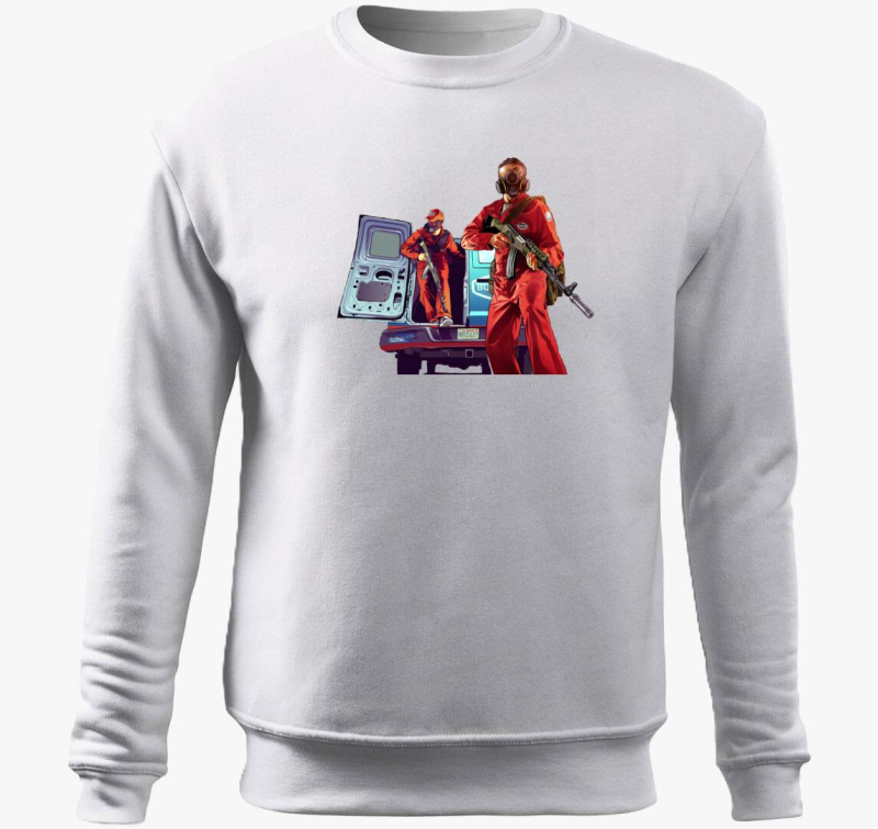GTA rablás belebújós pulóver