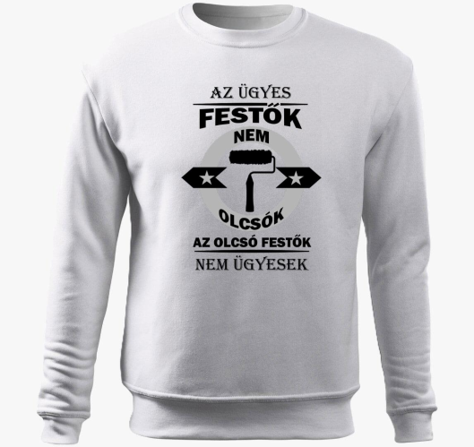 Ügyes festő belebújós pulóver...