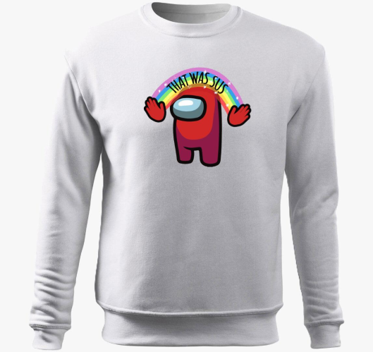 Among Us sus belebújós pulóver...