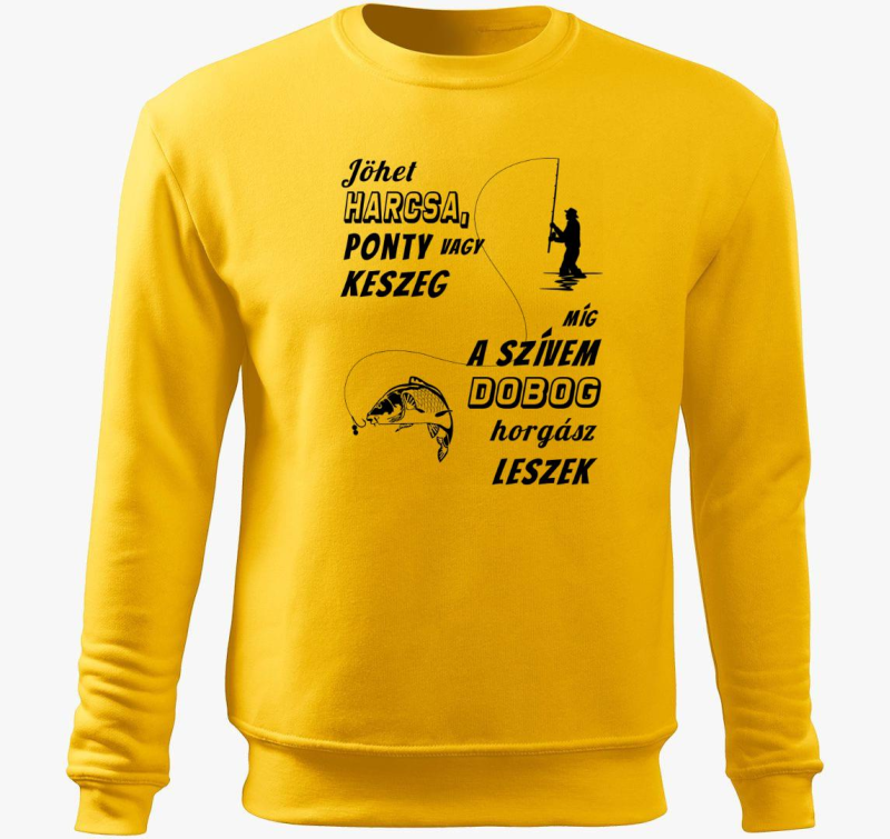 Horgász leszek belebújós pulóver
