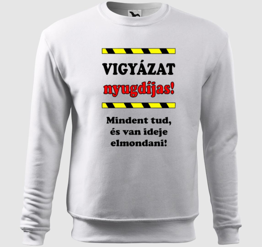 Vigyázat, nyugdíjas belebújós ...