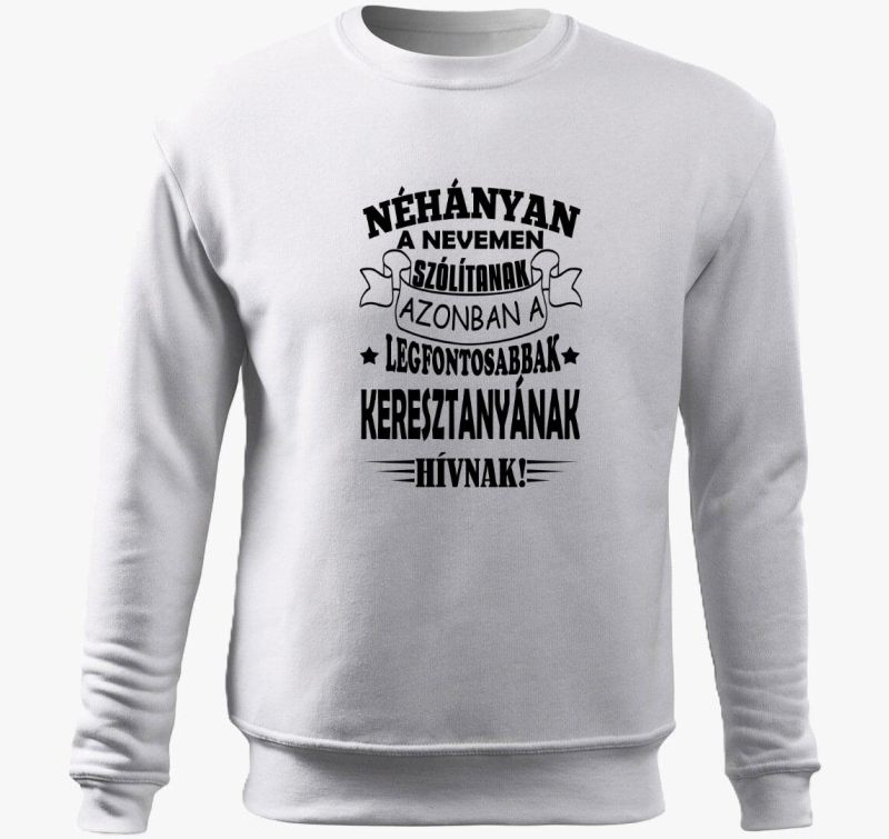 Keresztanyukáknak belebújós pulóver