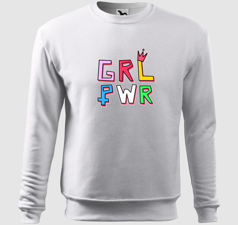 Girl power belebújós pulóver