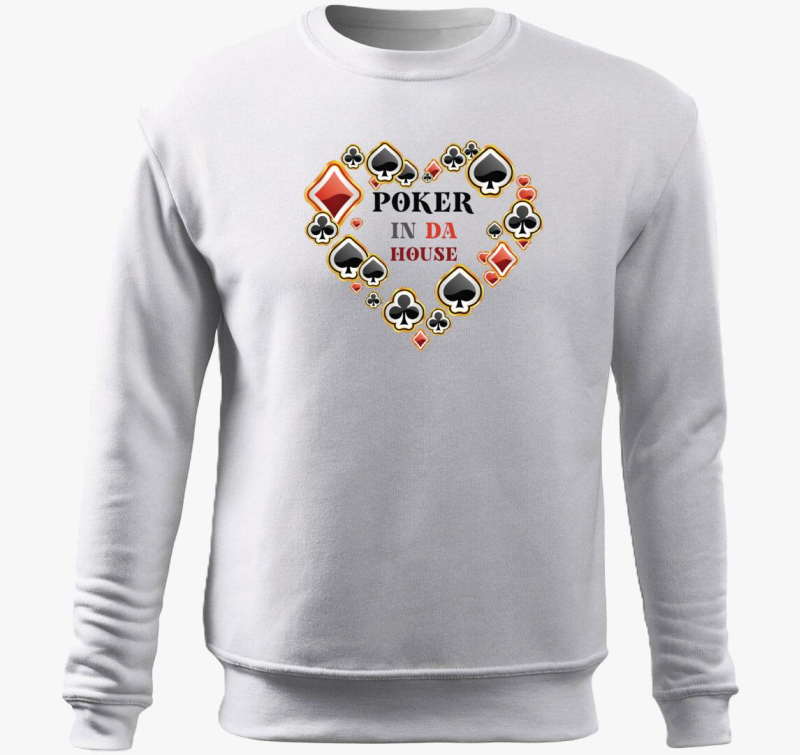 Pókeres belebújós pulóver - Házigazdáknak