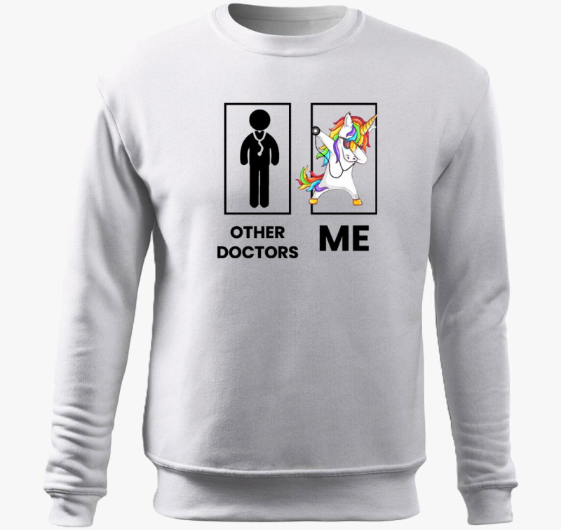 Király orvosos belebújós pulóver