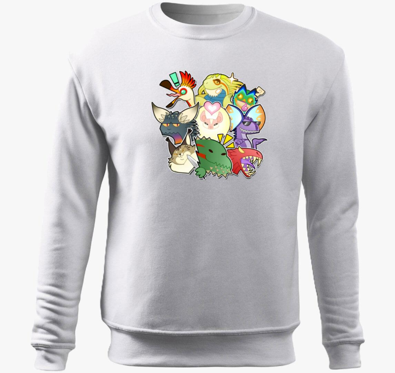 Monster Hunter World  szörnyek belebújós pulóver