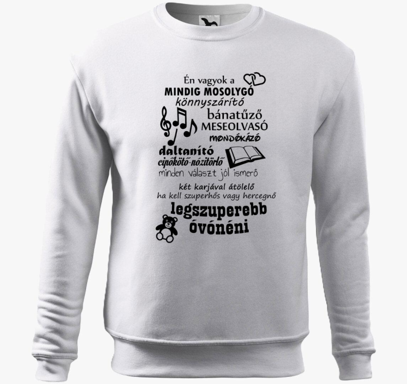 Legszuperebb óvónéni - Óvónő belebújós pulóver