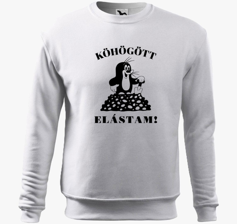 Köhögött elástam belebújós pulóver