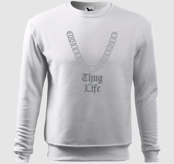 Thug Life nyaklánc belebújós pulóver