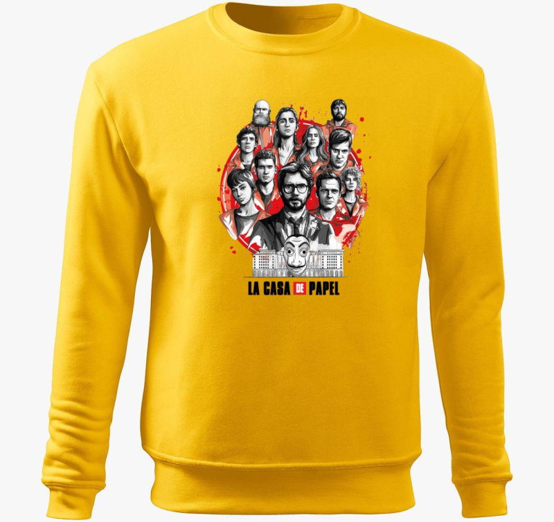 A nagy pénzrablás - La Casa de Papel belebújós pulóver