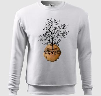 Mandarinfa belebújós pulóver
