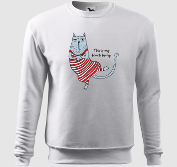 Strandoló macska belebújós pulóver 