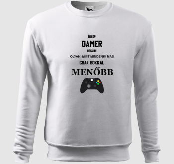 Menő gamer belebújós pulóver (xbox változat)