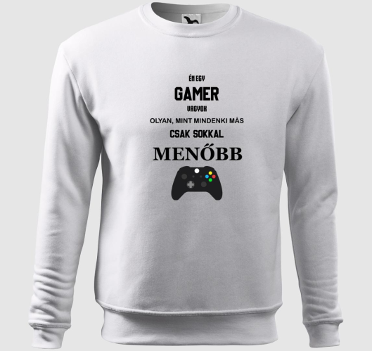 Menő gamer belebújós pulóver (...