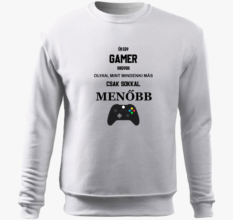 Menő gamer belebújós pulóver (xbox változat)