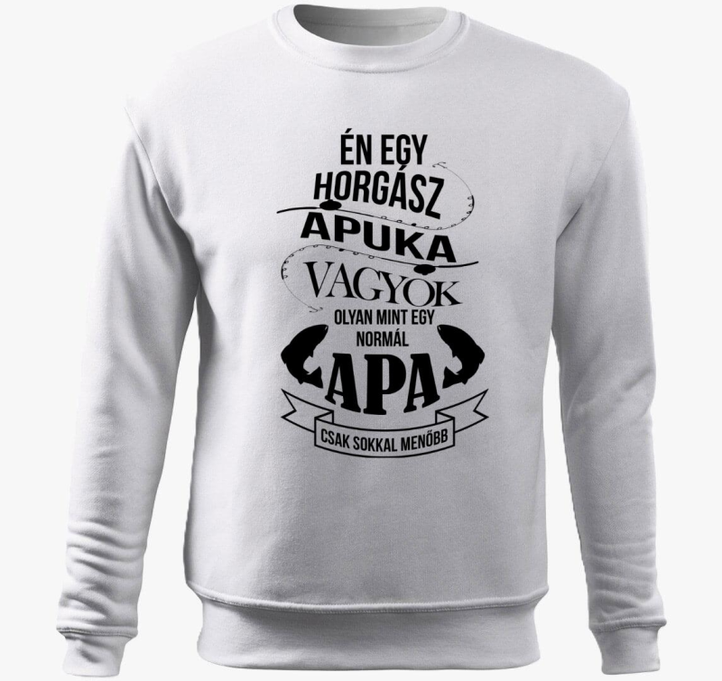 Horgász apuka belebújós pulóver