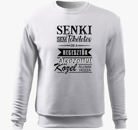 Hegesztő belebújós pulóver