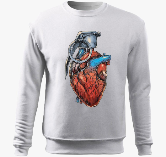 Heart Bomb belebújós pulóver...