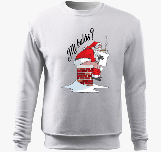 Mi kulás? belebújós pulóver...