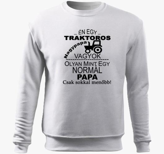 Traktoros papa belebújós pulóv...
