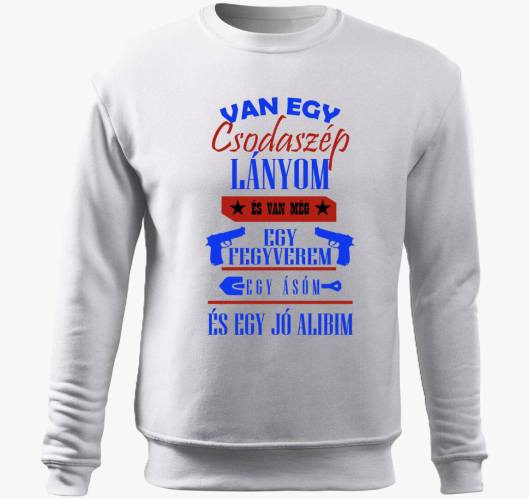 Van egy lányom belebújós pulóv...