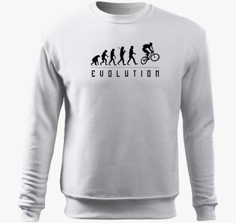 Biciklis Evolúció belebújós pulóver