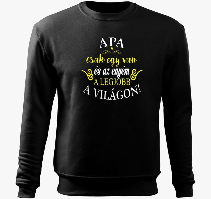 Apa csak egy van a világon és az enyém a legjobb belebújós pulóver