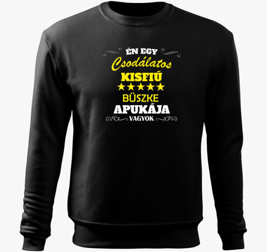 Csodálatos kisfiú büszke Apuká...