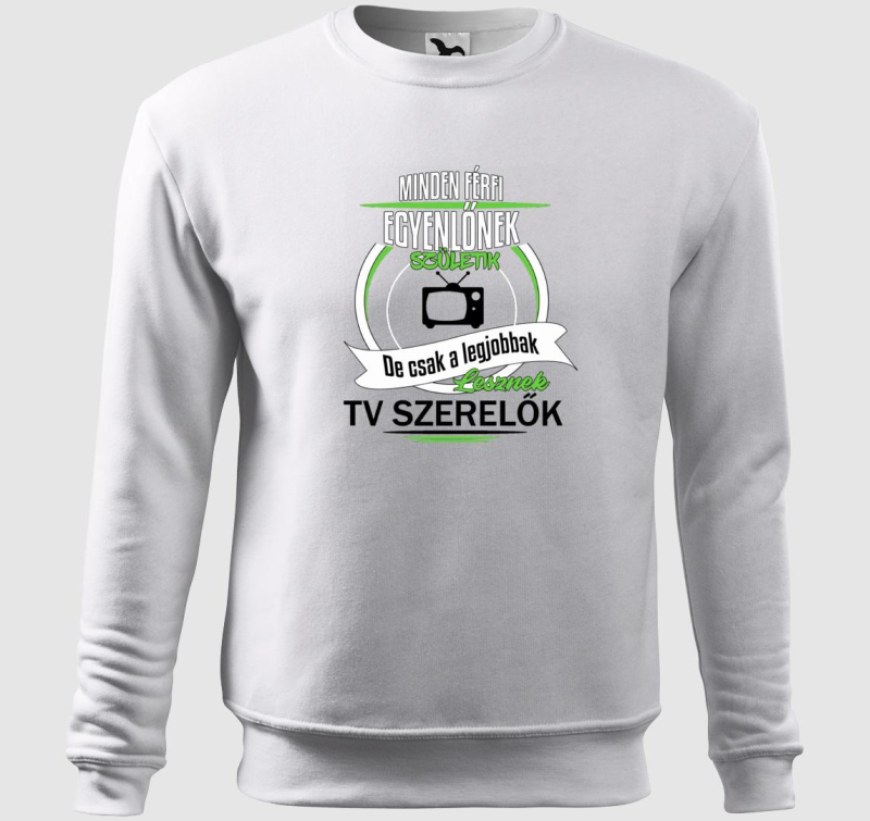 TV szerelő belebújós pulóver