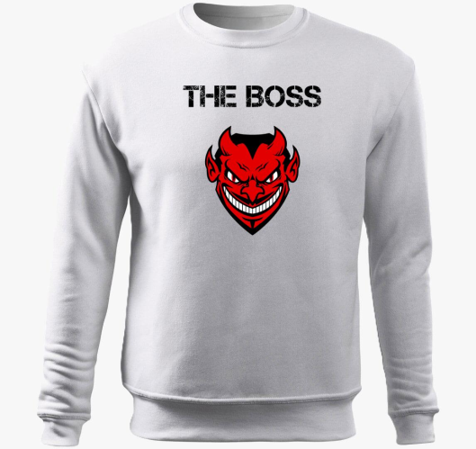 Ördögi főnök belebújós pulóver...