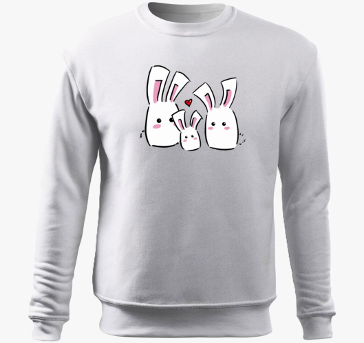 Újabb nyuszis belebújós pulóve...