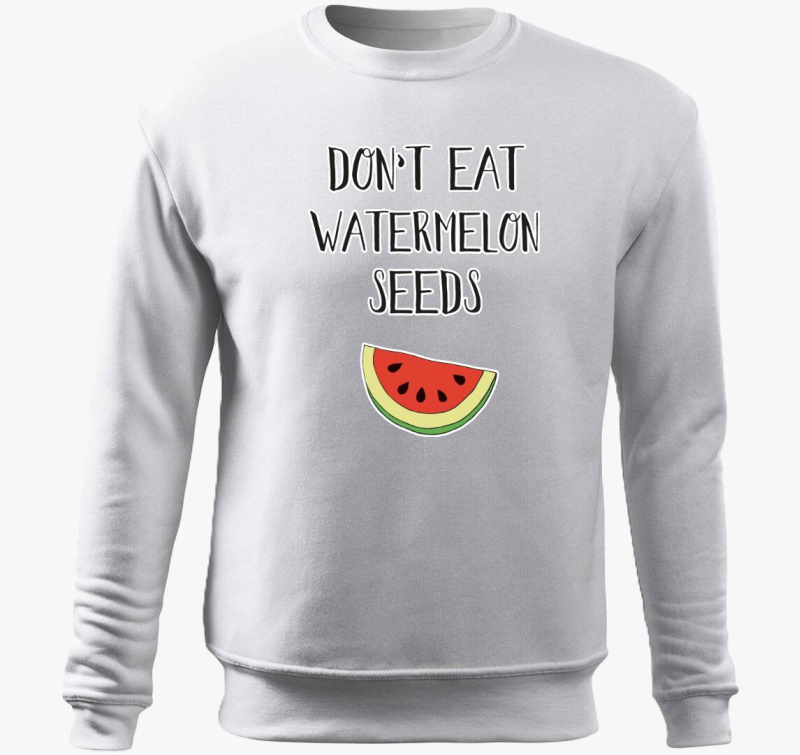 Ne edd meg a dinnyemagot belebújós pulóver