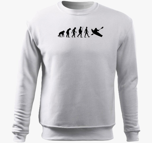 Kajak evolúció belebújós pulóv...