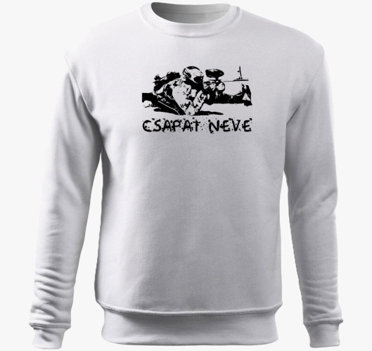 Paintballos belebújós pulóver ...