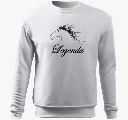 Lovas belebújós pulóver - vála...