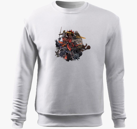 Dark Souls belebújós pulóver...