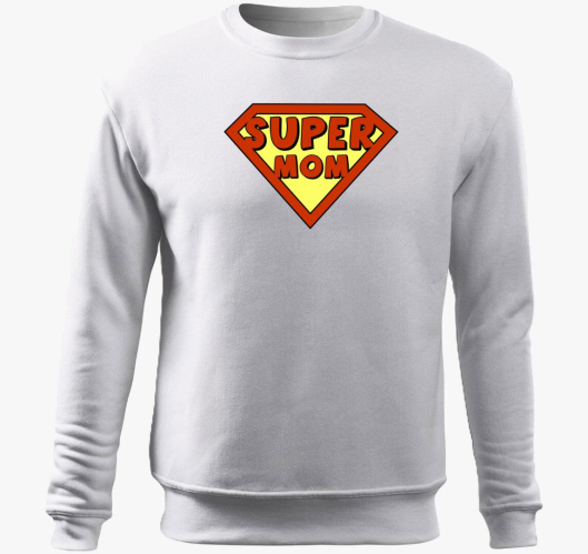 Super Mom belebújós pulóver
