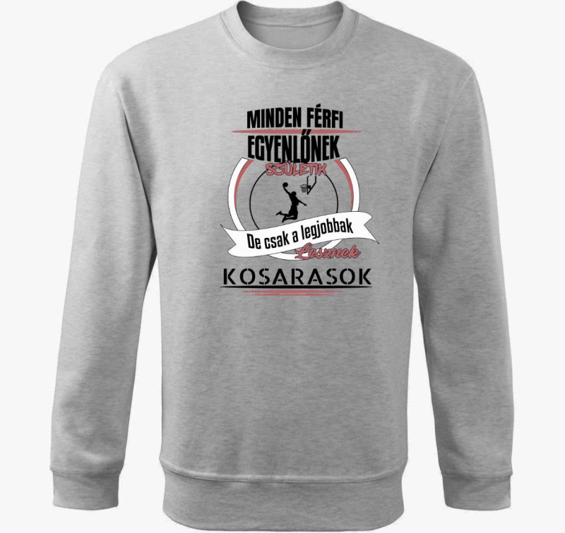 A legjobbak lesznek kosarasok belebújós pulóver